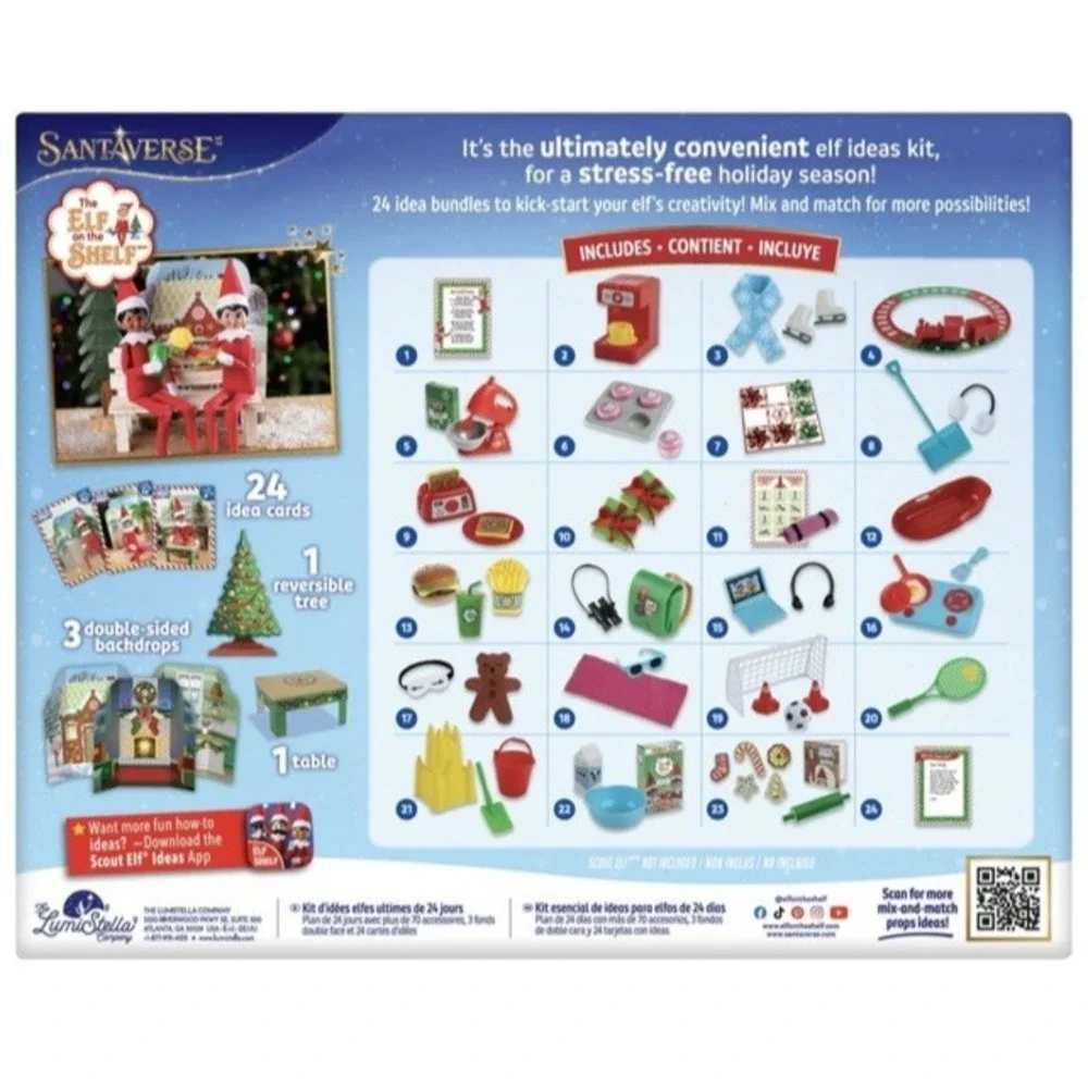The Elf on the Shelf 24-Day Ultimate Kit – Official Elf Ideas and Props